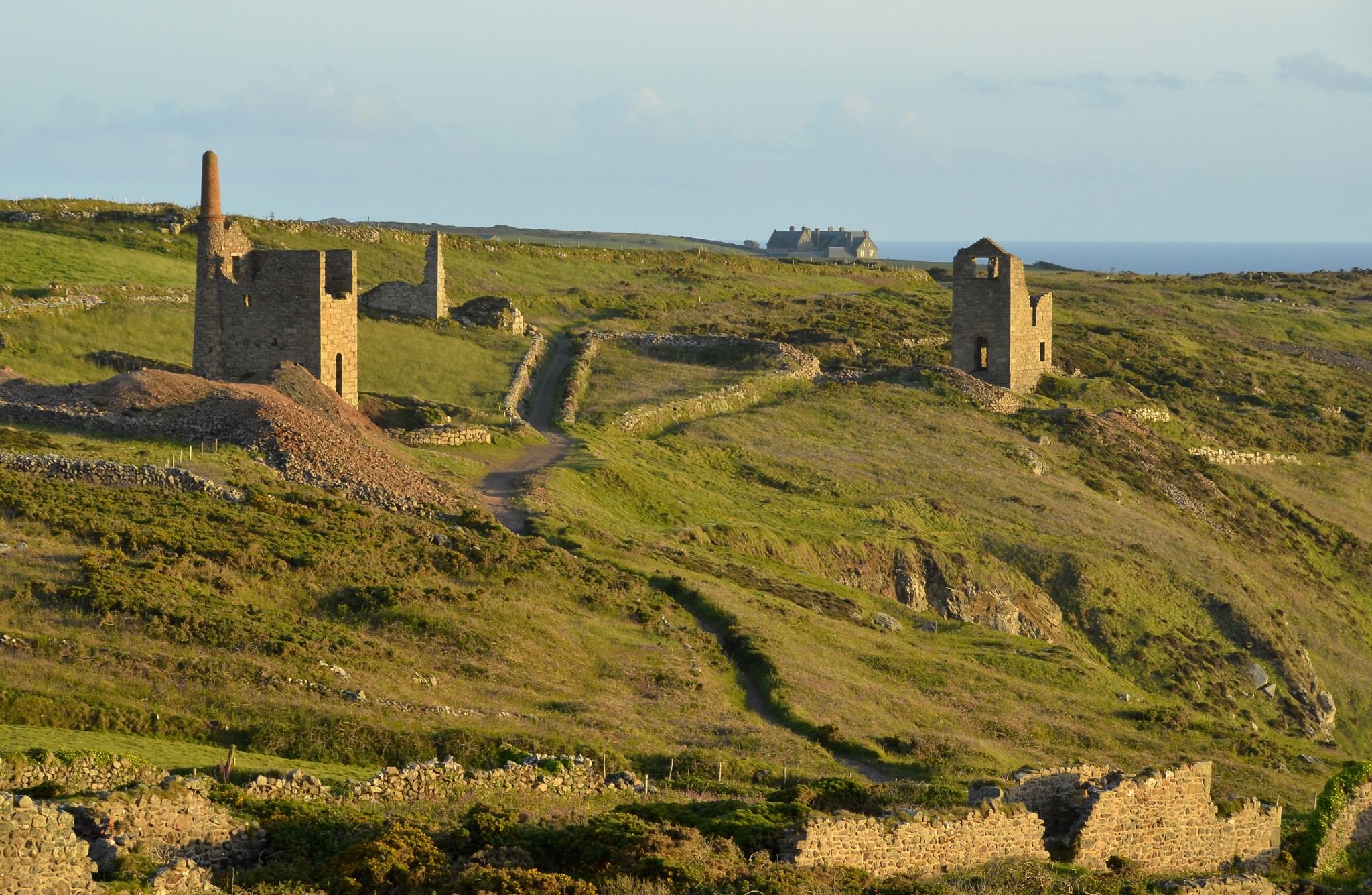 West Wheal Owles and Edward Sunset